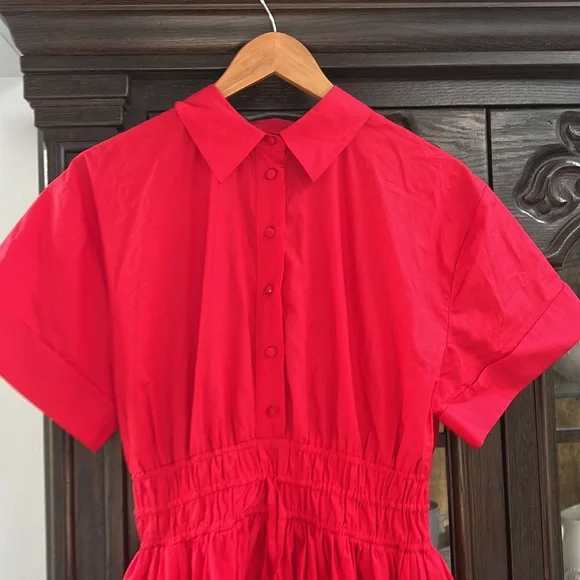 J.Crew ElenaRed Shirtdress